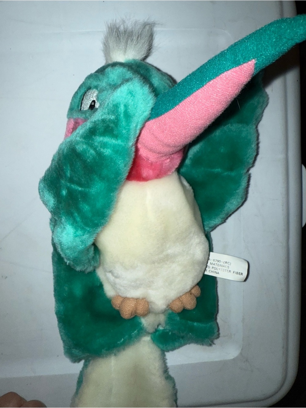 Disney Pocahontas hummingbird hand puppet